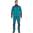 NEURUM SOFTSHELL kabát petrol kék M