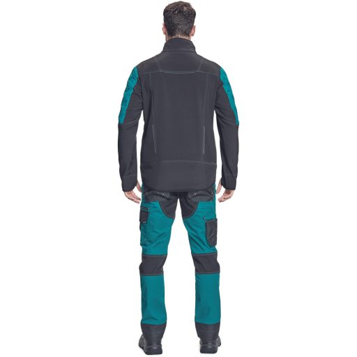 NEURUM SOFTSHELL kabát petrol kék XL