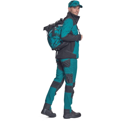 NEURUM SOFTSHELL kabát petrol kék XL