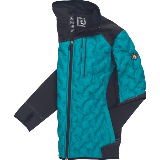 NEURUM SOFTSHELL kabát petrol kék XL