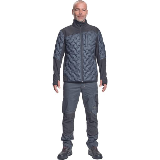 NEURUM SOFTSHELL kabát antracit M