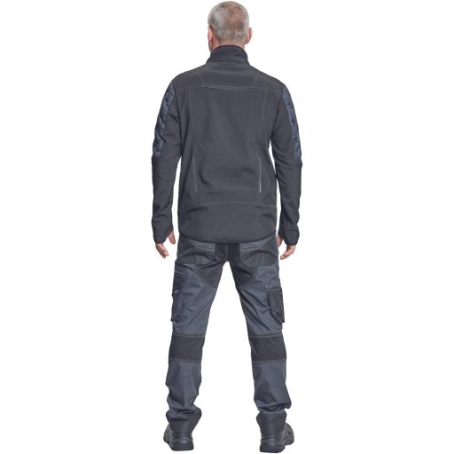NEURUM SOFTSHELL kabát antracit M