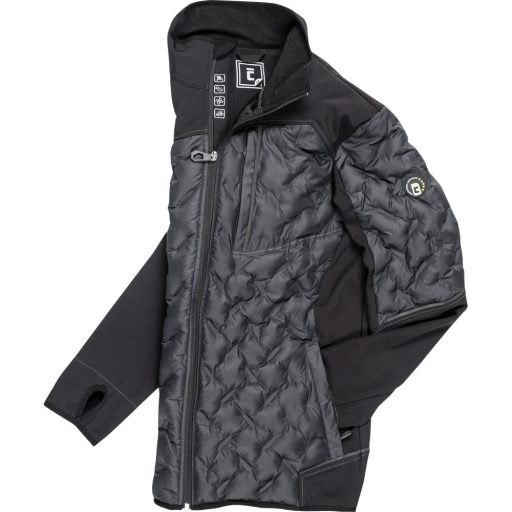NEURUM SOFTSHELL kabát antracit M