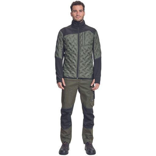 NEURUM SOFTSHELL kabá sötét olajzöld XXL