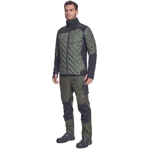 NEURUM SOFTSHELL kabá sötét olajzöld XXL