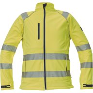 SHELDON HV softshell dzseki sárga 4XL