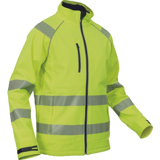 SHELDON HV softshell dzseki sárga 4XL