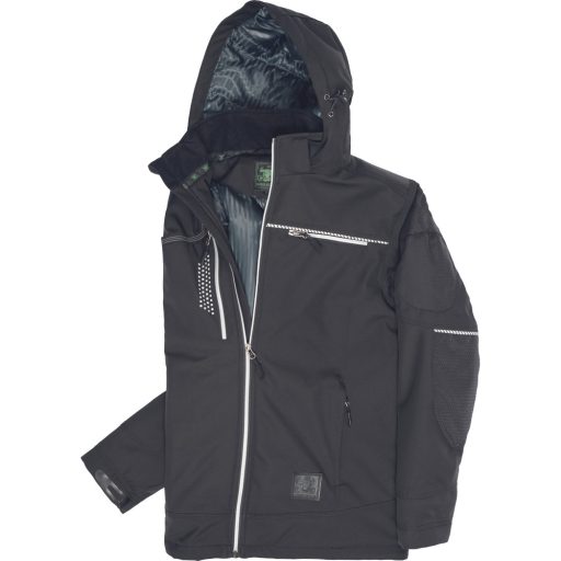TAURUS téli softshell dzseki fekete 3XL