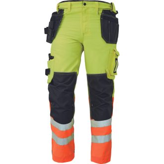 KNOXFIELD HV FL310 nadrág sárg/naranc 46