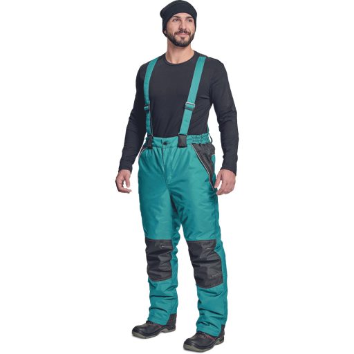 CREMORNE téli nadrág petrol kék 4XL