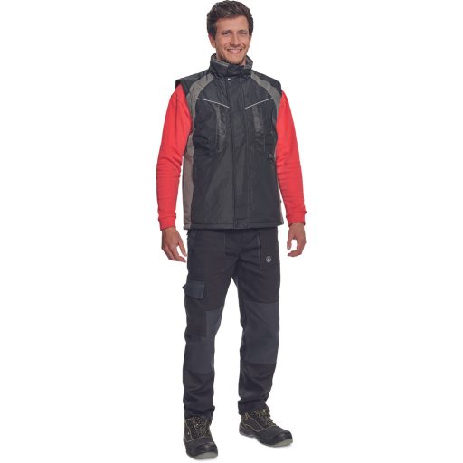 NYALA mellény fekete 3XL