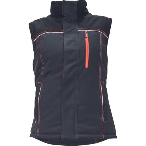 KNOXFIELD LADY bélelt antracit/piros XXL