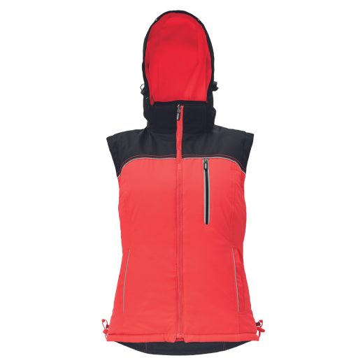 KNOXFIELD LADY bélelt antracit/piros XXL