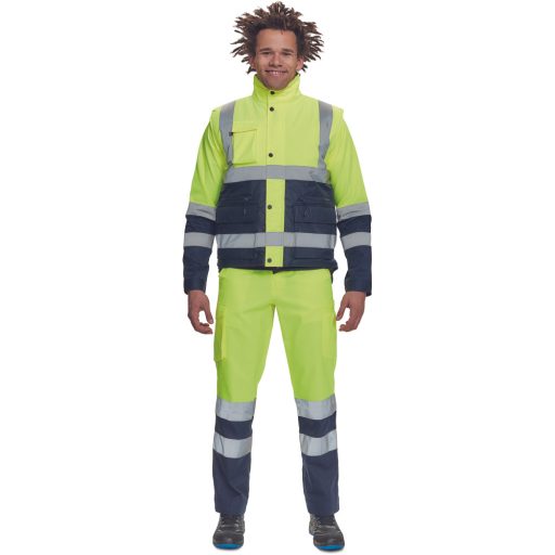 HELLIN HV mellény sárga/navy L
