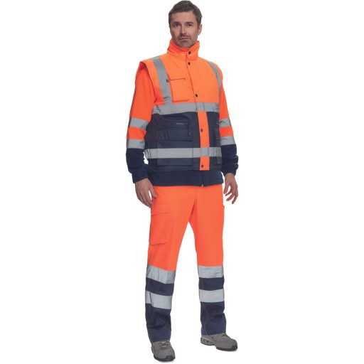 HELLIN HV mellény narancssárga/navy S