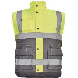 HELLIN HV mellény sárga/szürke 3XL