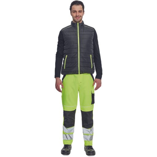 MAX VIVO LIGHT mellény fekete/sárga L