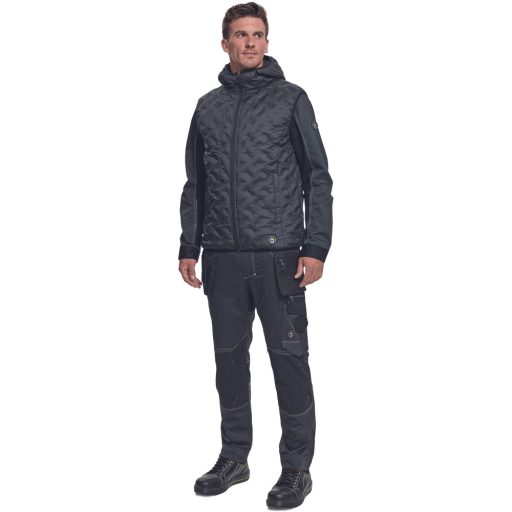 NEURUM Pehely mellény fekete 4XL