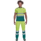 MONZON Hi-Vis póló sárga-zöld M