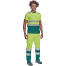 MONZON Hi-Vis póló sárga-zöld M