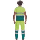 MONZON Hi-Vis póló sárga-zöld M