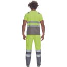 MONZON Hi-Vis póló sárga-szürke 5XL