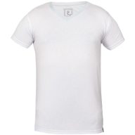 DHARLA V-póló fehér 4XL