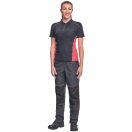 KNOXFIELD LADY galléros póló ant/piros M