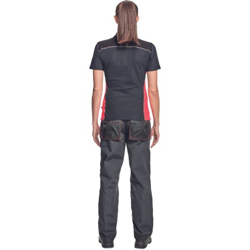 KNOXFIELD LADY galléros póló ant/pir XL