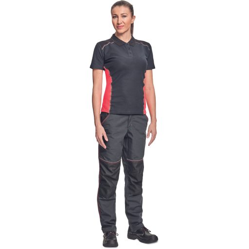 KNOXFIELD LADY galléros póló ant/pir XL