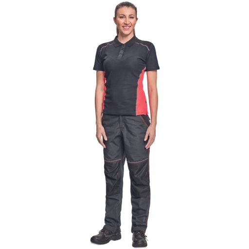 KNOXFIELD LADY galléros póló ant/pir XL