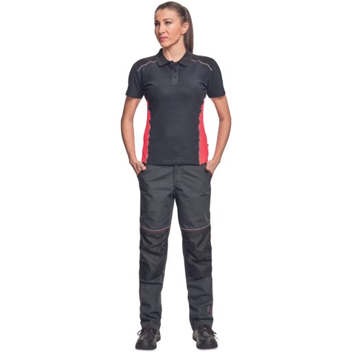 KNOXFIELD LADY galléros póló ant/pir XL