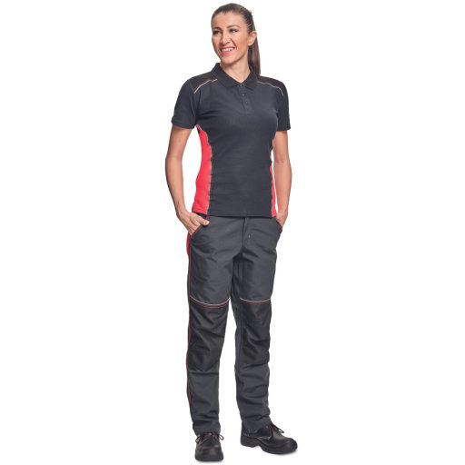 KNOXFIELD LADY galléros póló ant/pir XL
