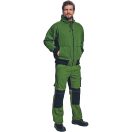 STANMORE kapucnis kardigán zöld - 3XL
