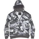 CRAMBE HOODIE terepmintás szürke M