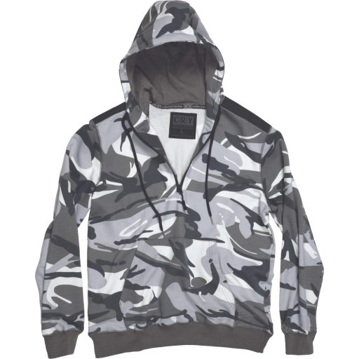 CRAMBE HOODIE terepmintás szürke M