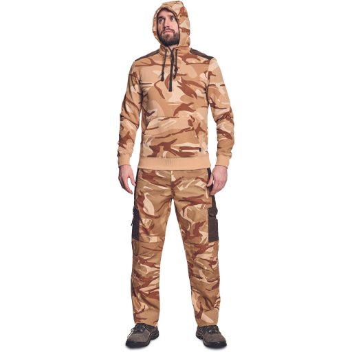 CRAMBE HOODIE terepmintás bézs L