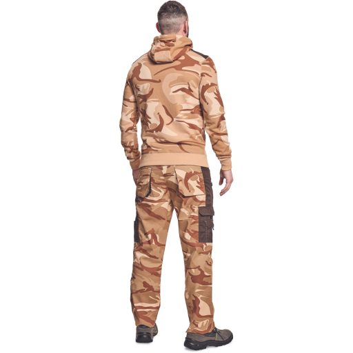CRAMBE HOODIE terepmintás bézs L