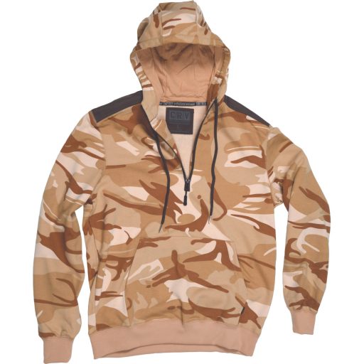 CRAMBE HOODIE terepmintás bézs 3XL