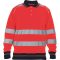 KNOXFIELD HV galléros pulóver piros 3XL