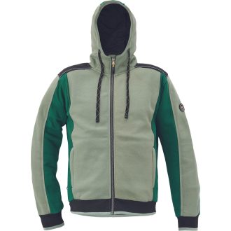 DAYBORO kapucnis kardigán sz.-zöld 4XL