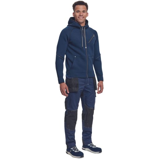 NEURUM kapucnis kardigán navy XXL