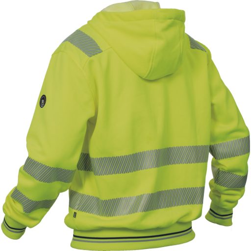 SHELDON HV kapucnis kardigán sárga 2XL