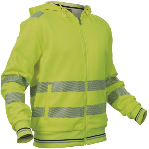 SHELDON HV kapucnis kardigán sárga 4XL
