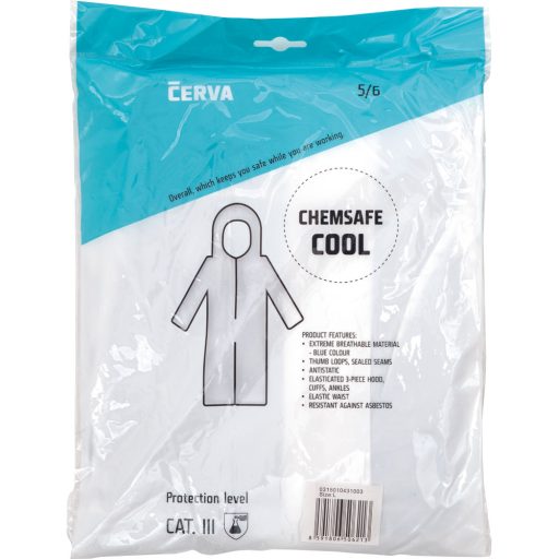 CHEMSAFE COOL overall fehér/kék S