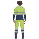 LEON HV póló hosszú ujjú sárga/navy L