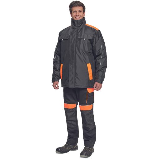 MAX VIVO télikab fekete/narancssárga 3XL