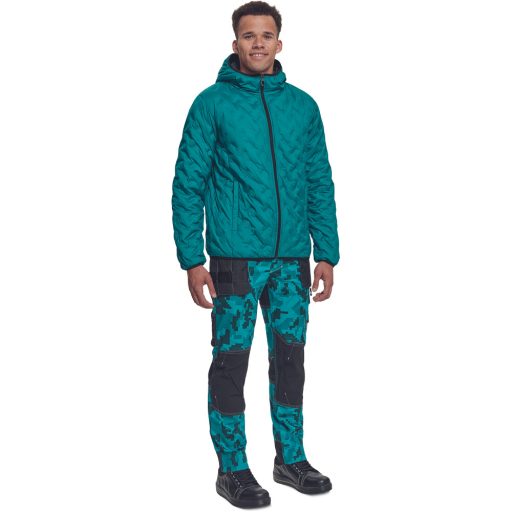NEURUM Pehely dzseki petrolkék 4XL