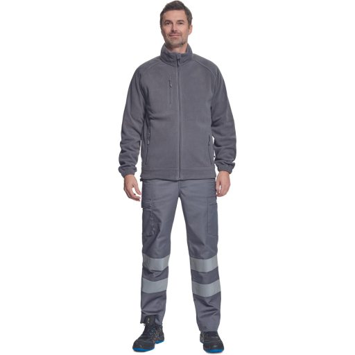 BHADRA fleece pulóver szürke XXL