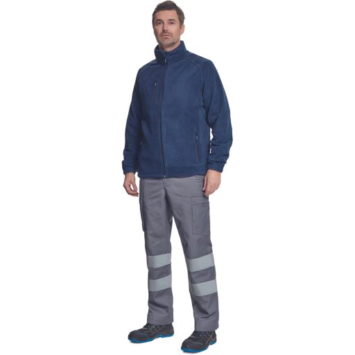 BHADRA fleece pulóver navy XL